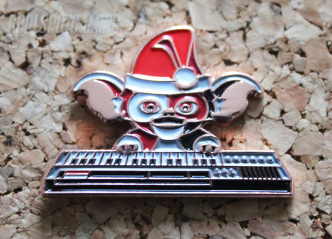 Gremlins Christmas Gizmo on Keyboard - Retro Pin