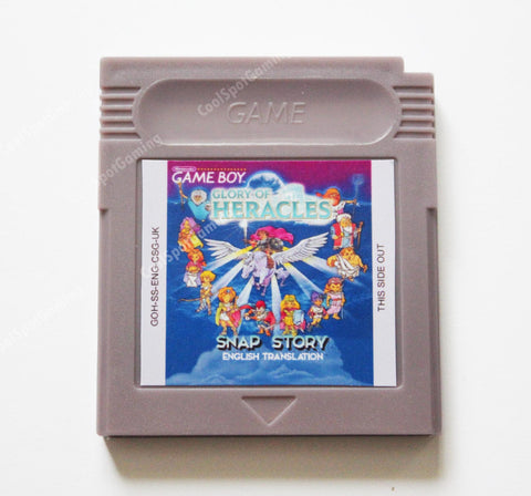 Glory of Heracles: Snap Story - English Translation - Game Boy