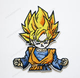 Super Saiyan Goku Dragon Ball Z Embroidered Patch