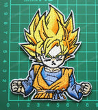 Super Saiyan Goku Dragon Ball Z Embroidered Patch