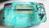 Game Boy Advance (GBA) Complete Housing Shell Kit & Presentation Box *IPS Ready* - Hatsune Miku: Project DIVA