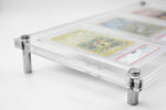 Acrylic UV-Protected Clear Display 3-Card Frame for PSA CGC GG Card Slabs