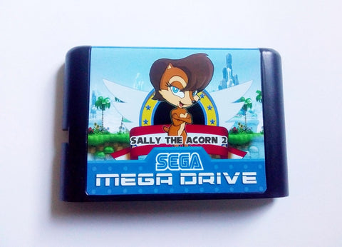 Sally the Acorn in Sonic the Hedgehog 2 - Mega Drive/Genesis Game
