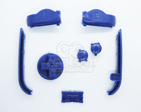 Game Boy Advance (GBA) Replacement Buttons - Navy Blue