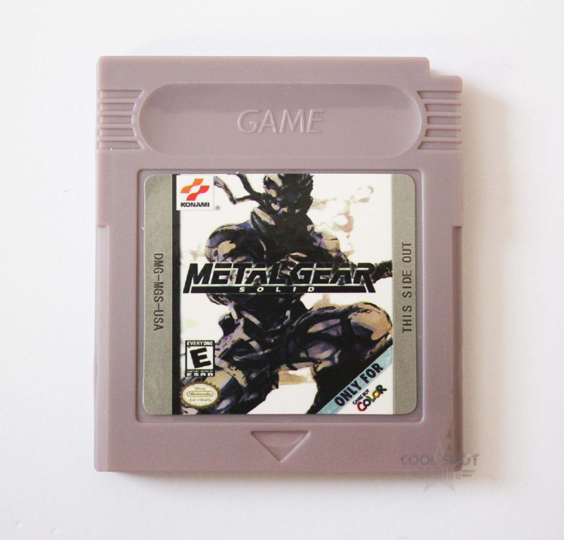 Metal Gear Solid Game Boy Colour Reproduction – Cool Spot Gaming