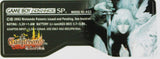 Game Boy Advance SP Custom Back Stickers