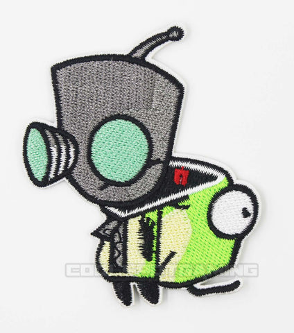 Invader Zim Gir Embroidery Patch