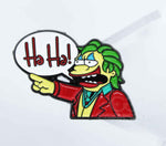 Nelson Joker Crossover Pin Badge