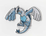 Lugia Pokemon Embroidery Iron on/Sew on Patch