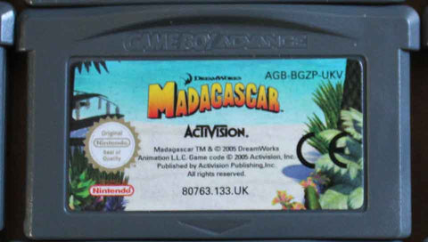 Madagascar for Game Boy Advance
