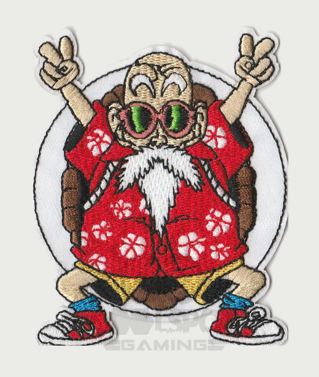 Master Roshi Dragon Ball Z Embroidered Patch – Cool Spot Gaming