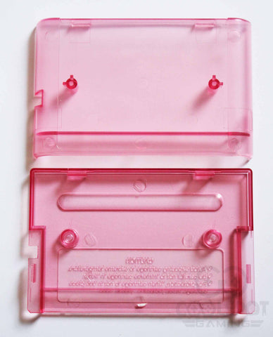 Mega Drive/Genesis Replacement Cartridge - Clear Transparent Pink