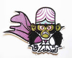 Mojo Jojo Powerpuff Girls Embroidered Patch