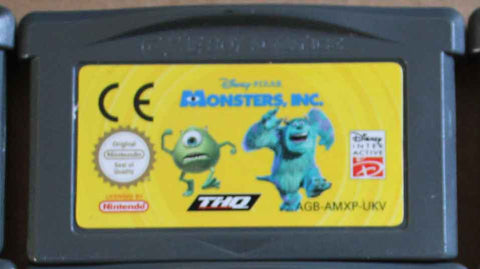 Monsters Inc for Game Boy Advance