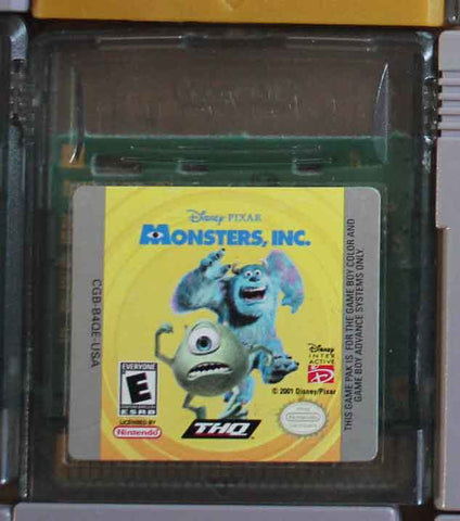 Monsters Inc for Game Boy Colour