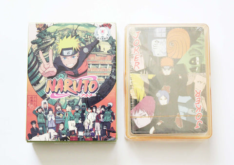 Naruto Poker Cards - Full Set of 52 Naruto Themed Playing Cards