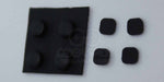 New 3DS XL Replacement Screw Covers & Feet Cover Set