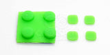 New 3DS XL Replacement Screw Covers & Feet Cover Set