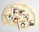 One Piece 'Wanted' Poker Card Deck - Full Set of 52 Playing Cards