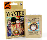 One Piece 'Wanted' Poker Card Deck - Full Set of 52 Playing Cards
