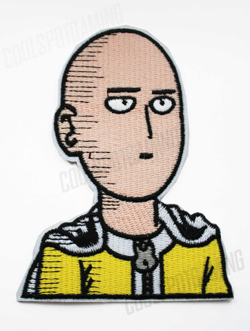 One Punch Man - Saitama - Embroidered Iron/Sew-on Patch