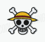 One Piece Straw Hat Pirates Skull Flag Patch