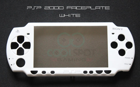 PSP 2000 Series - Replacement White Faceplate