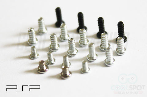 PSP 1000 1XXX Replacement Full Complete Screw Set