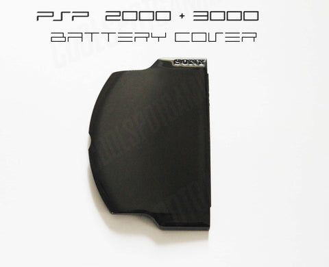 PSP 2000/3000 Slim/Lite Replacement Battery Cover - Black