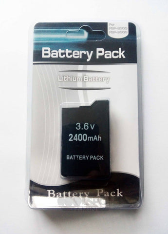 PSP Slim & Lite 2000 3000 2400mAH 3.6V Rechargeable Battery