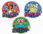 Japanese Pocket Monsters Embroidery Patch Set of 3 - Blastoise, Charizard and Venusaur