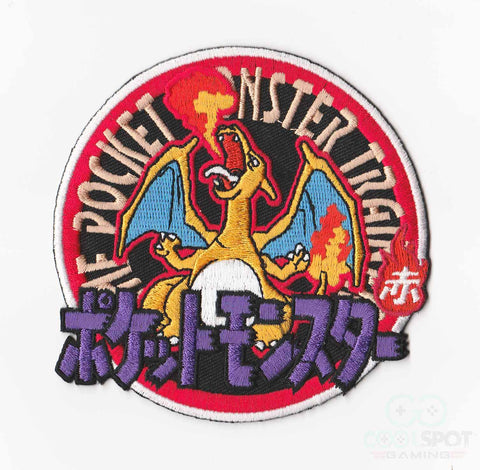 Japanese Pocket Monsters Charizard Embroidery Patch