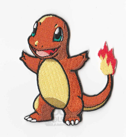 Charmander Embroidery Patch