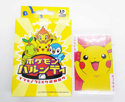 Pokemon Poker Cards - Full Set of 52 Pokemon Themed Playing Cards