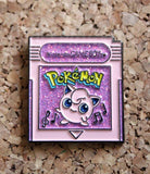 Pokemon Pink Jigglypuff Game Boy Cartridge Pin Badge