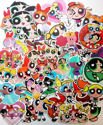 Powerpuff Girls 50 Piece Sticker Set