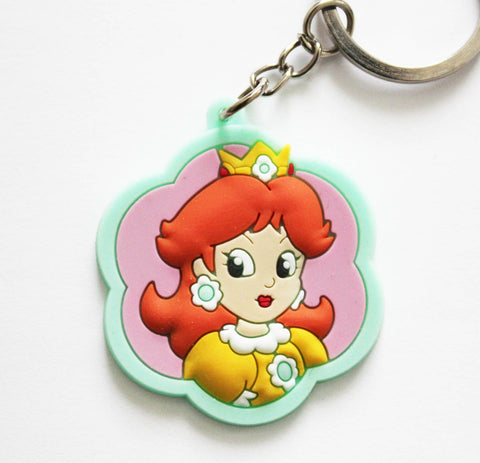 Super Mario Keyring - Princess Daisy