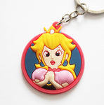 Super Mario Keyring - Princess Peach