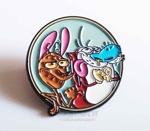 Ren and Stimpy Pin Badge