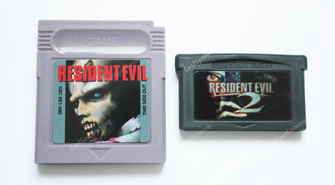 Double Pack! - Resident Evil Prototype (GBC) & Resident Evil 2 Unreleased Tech Demo (GBA)