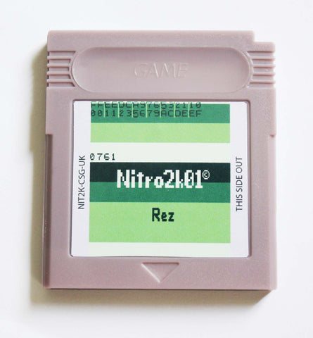 Rez (Synth) for Game Boy