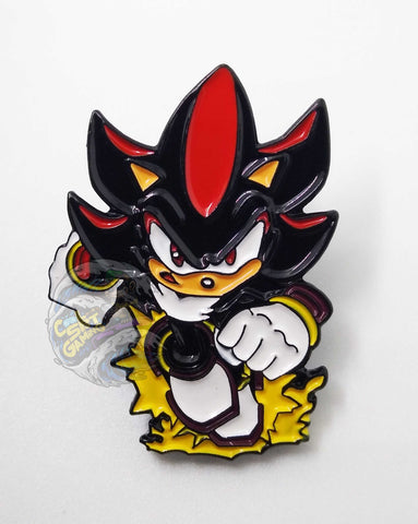 Shadow the Hedgehog Pin Badge