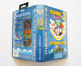 Sonic 3 Complete - (Region free) - Mega Drive/Genesis
