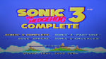 Sonic 3 Complete - (Region free) - Mega Drive/Genesis
