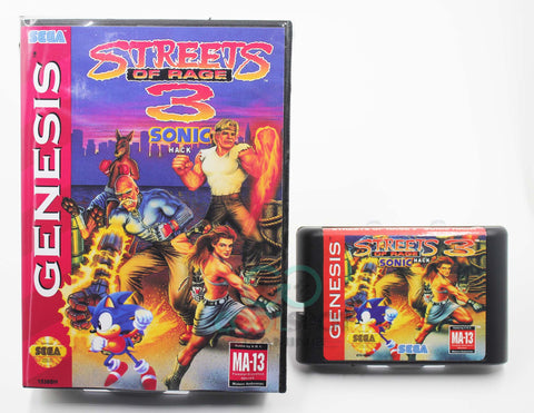 Sonic the Hedgehog in Streets of Rage 3 - Mega Drive Game (NTSC-US)