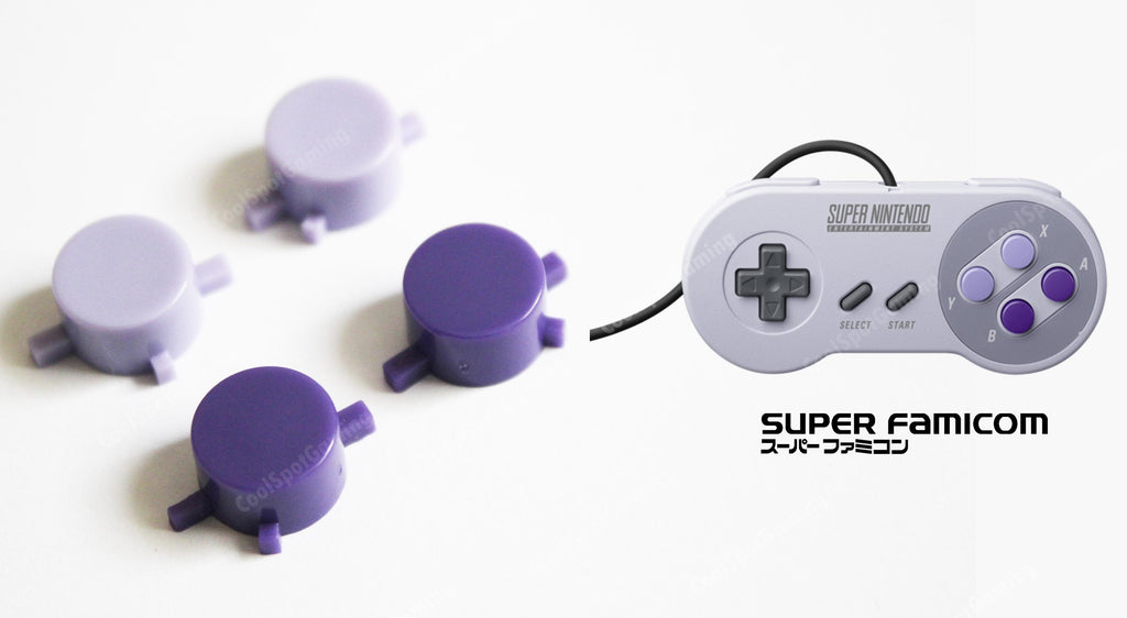 Super Famicom Control Pad Replacement Buttons – Cool Spot Gaming