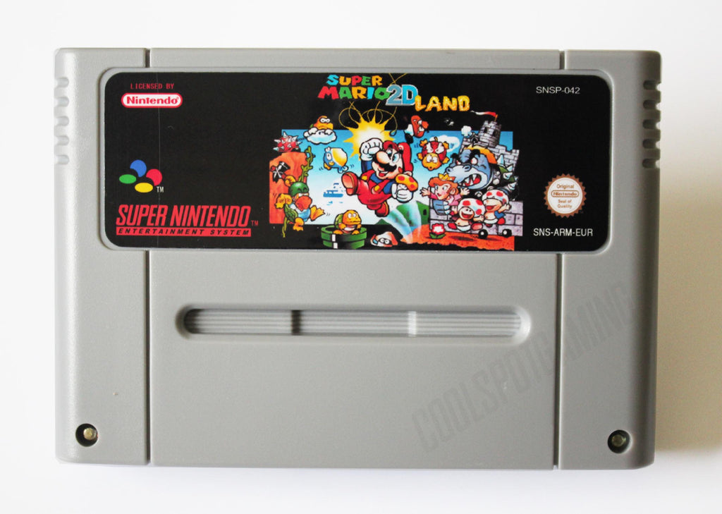 Super Mario 2D Land EUR/PAL SNES – Cool Spot Gaming