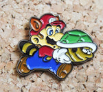 Super Mario Raccoon & Koopa Troopa Pin