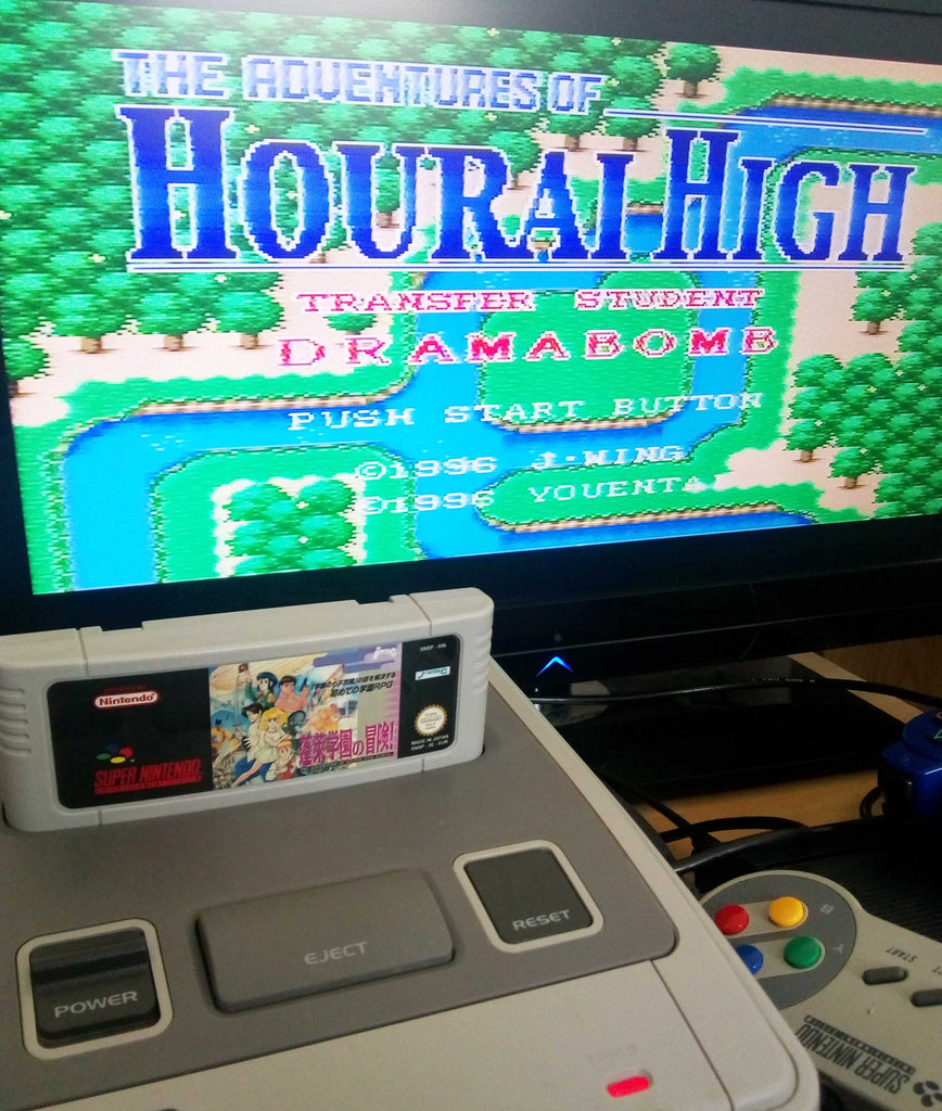 The Adventure of Hourai High English Translation SNES (EUR/PAL