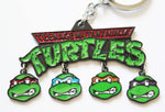 Teenage Mutant Ninja Turtles - 4 Character Keychain